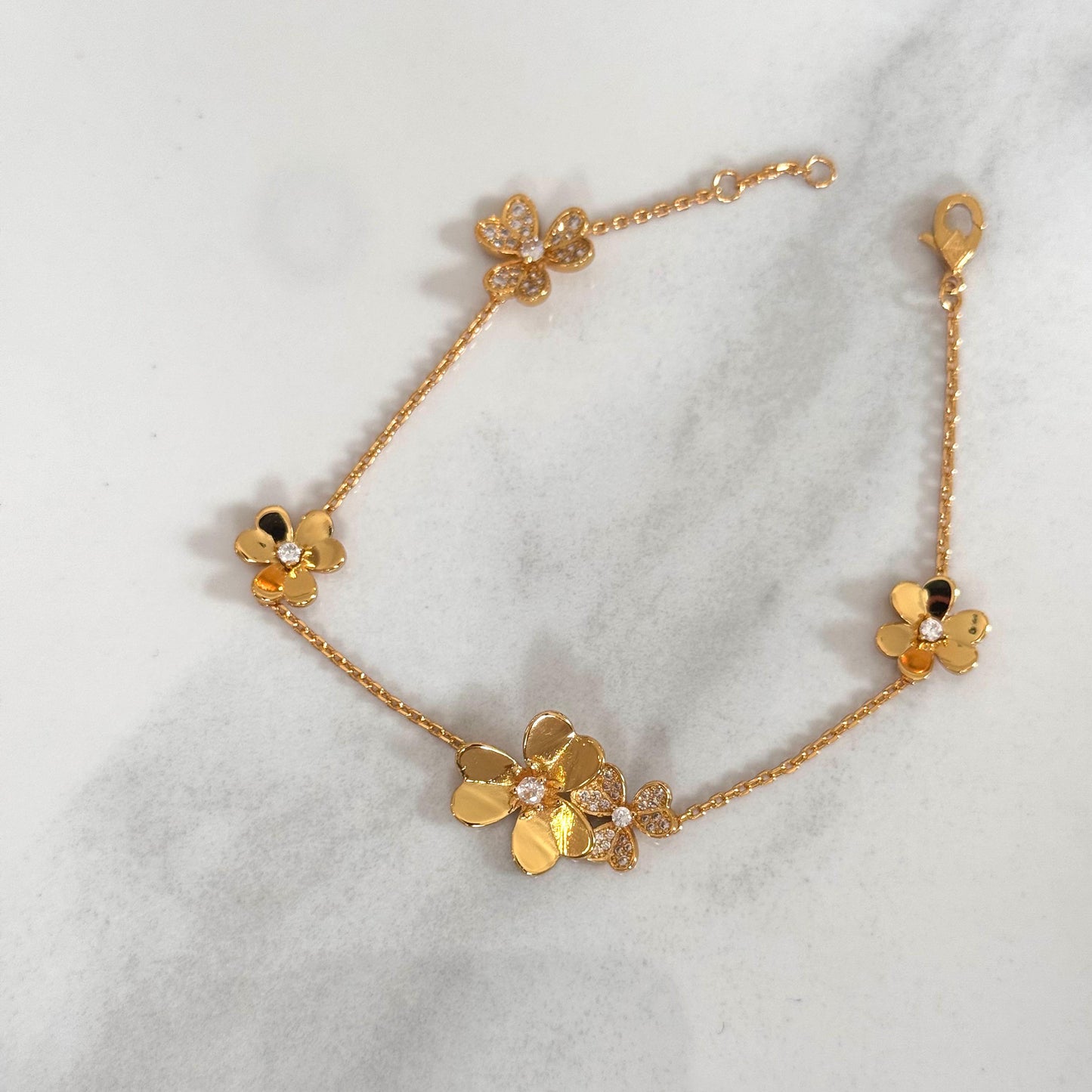Flower bracelet