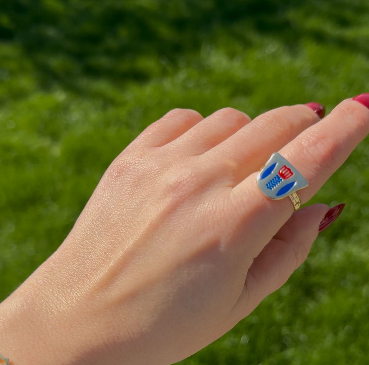 Lebanese Coffee Cup Ring