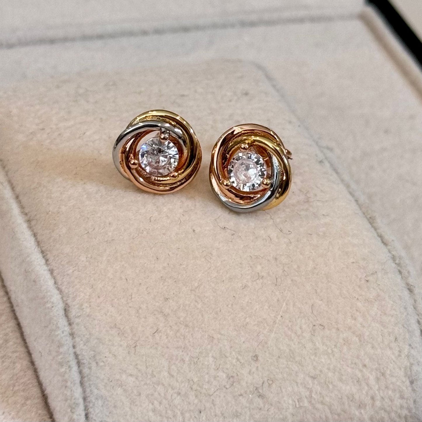 Rama Gold Plated Earrings – Timeless Elegant Style