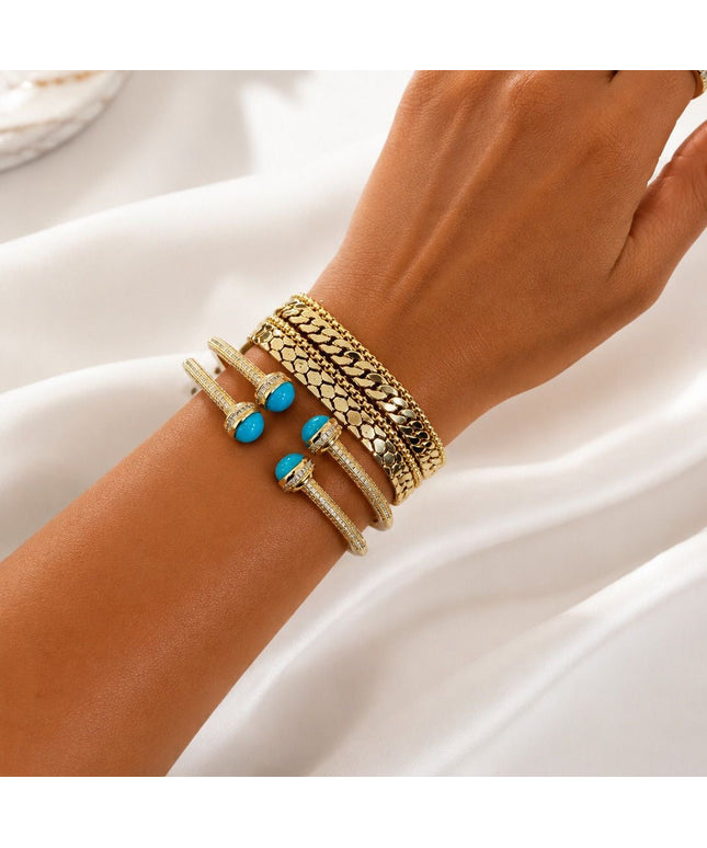 Blue Himo Bangle