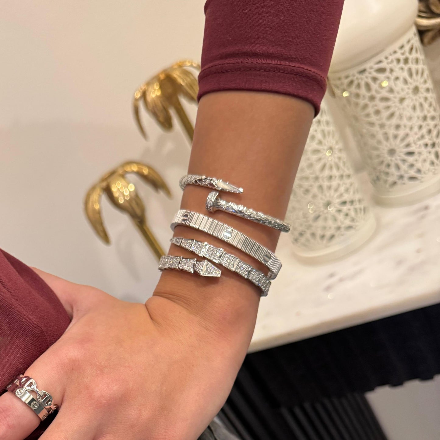 Dena Silver Stack ( 3 Pieces )