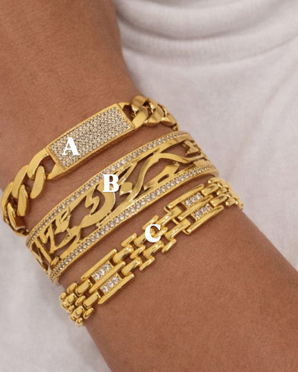 Lara Stack Of Bracelets ( 3 choices )