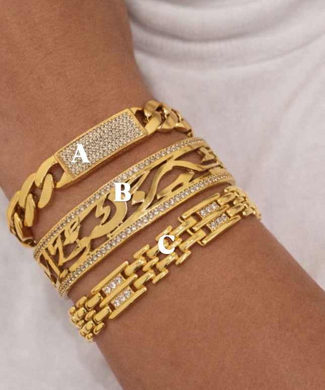 Lara Stack Of Bracelets ( 3 choices )