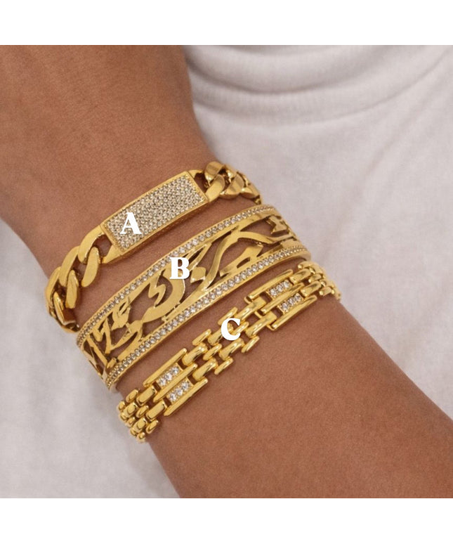 Lara Stack Of Bracelets ( 3 choices )