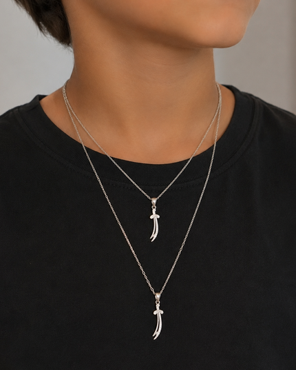 Boy’s Zulfiqar sword necklace