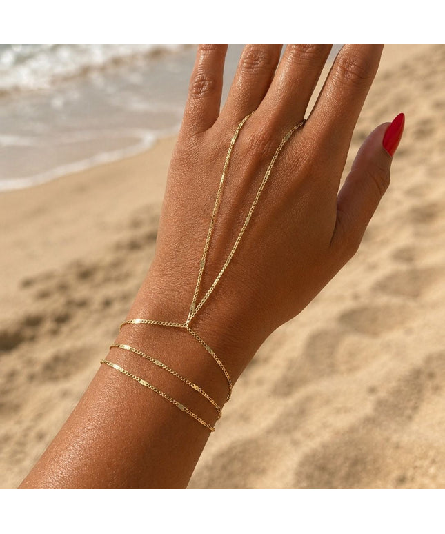 Sun Kissed Hand Chain