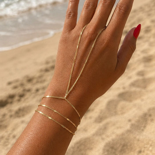 Sun Kissed Hand Chain