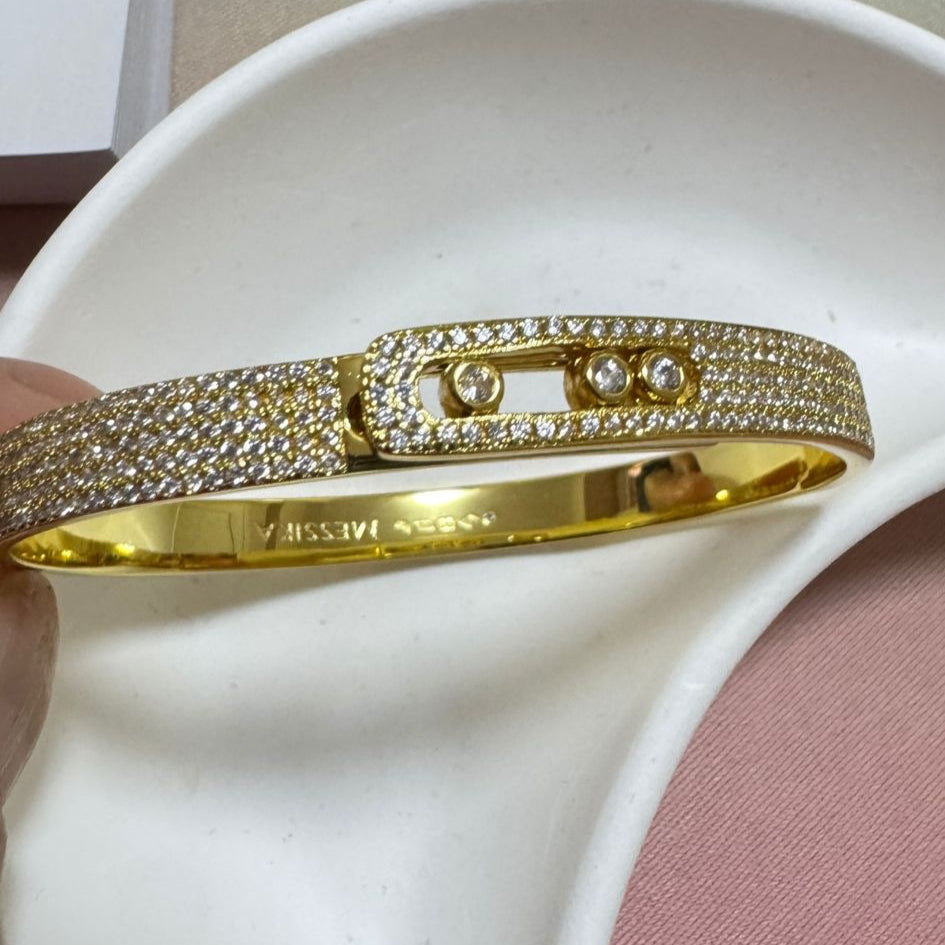 All Diamond Messi Bangle