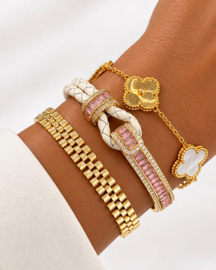 Pink & White Stack