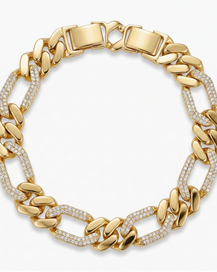 High end cuban chain bracelet