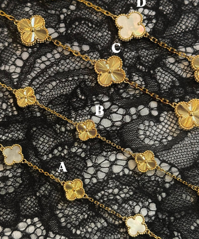 Gold Flower Bracelets