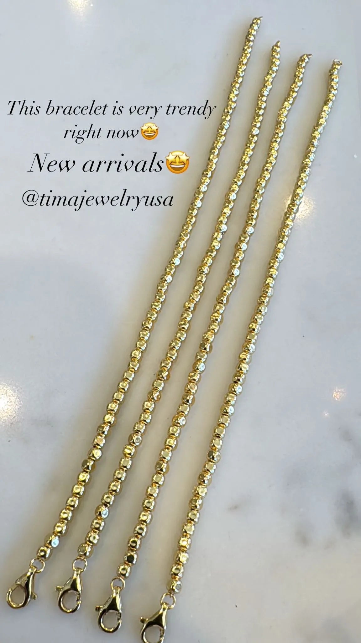 Beads Bracelet 925 Sterling Silver