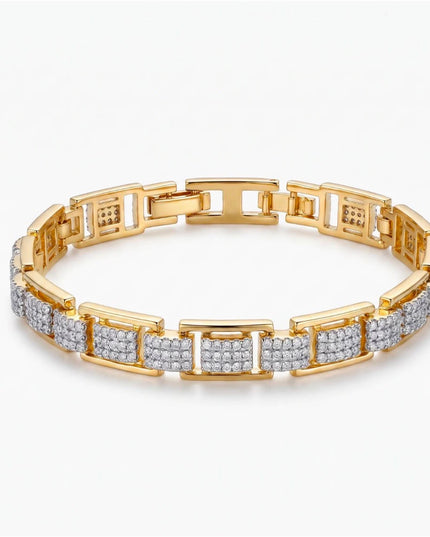 Rolax Inspired Two Tones With Zircon