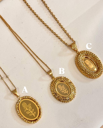 Three Onsa Style Necklace