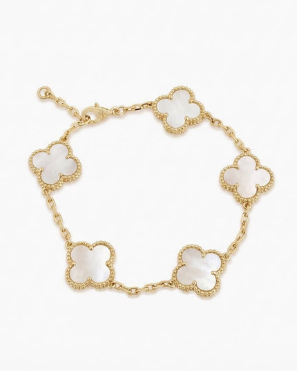 White Flower Bracelet