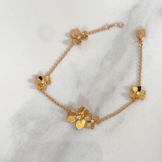 Flower bracelet