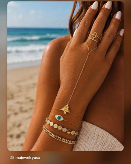 Lebanese cedar hand chain