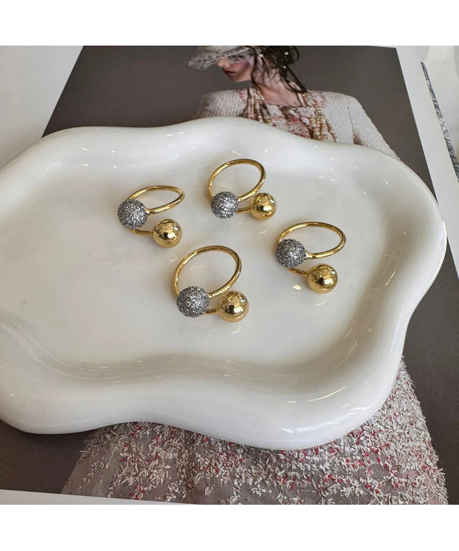 Gold And Silver Sizeable Rings