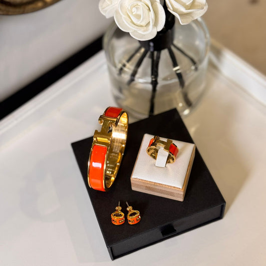H Set Orange Color 