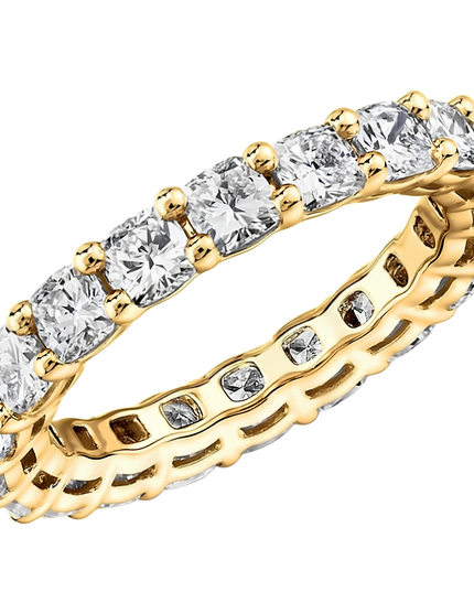 Gold Tone Zircon Band