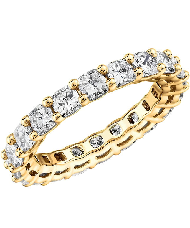 Gold Tone Zircon Band