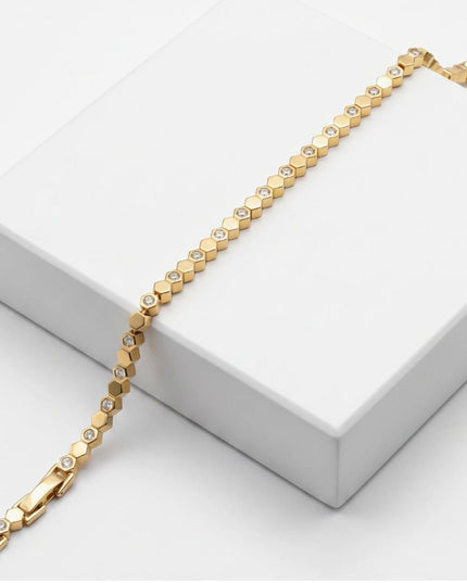 Honey Comb Bracelet