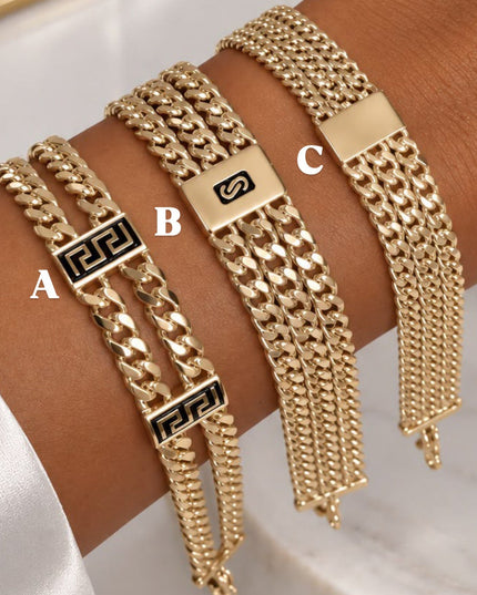 Monaco Multi Chain Bracelet