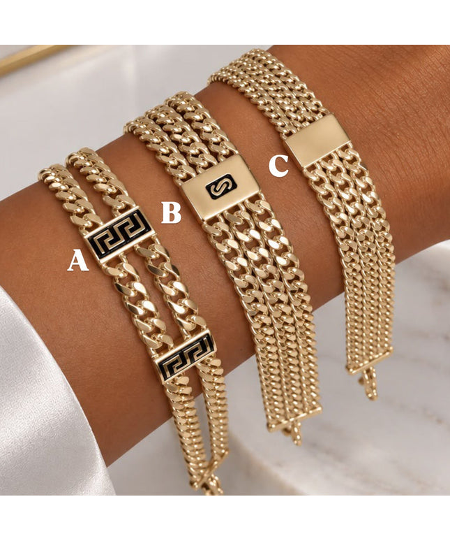 Monaco Multi Chain Bracelet