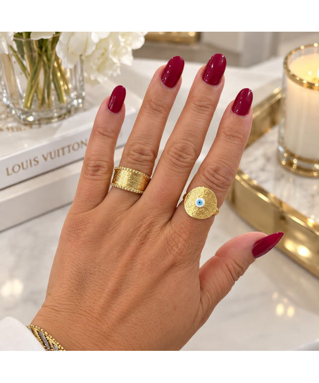 Beirut Gold Plated Ring | Elegant Everyday Jewelry