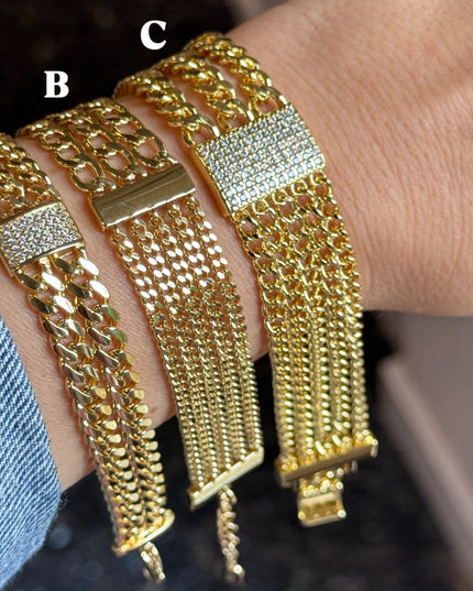 Multi-Chain Bracelets