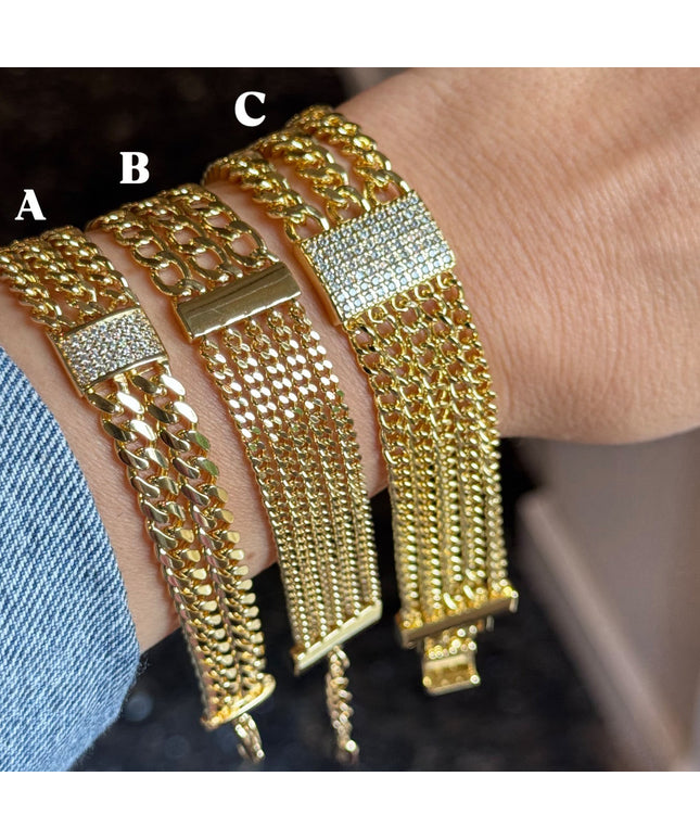 Multi-Chain Bracelets