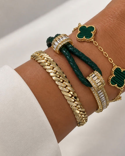 Green and Gold Stack