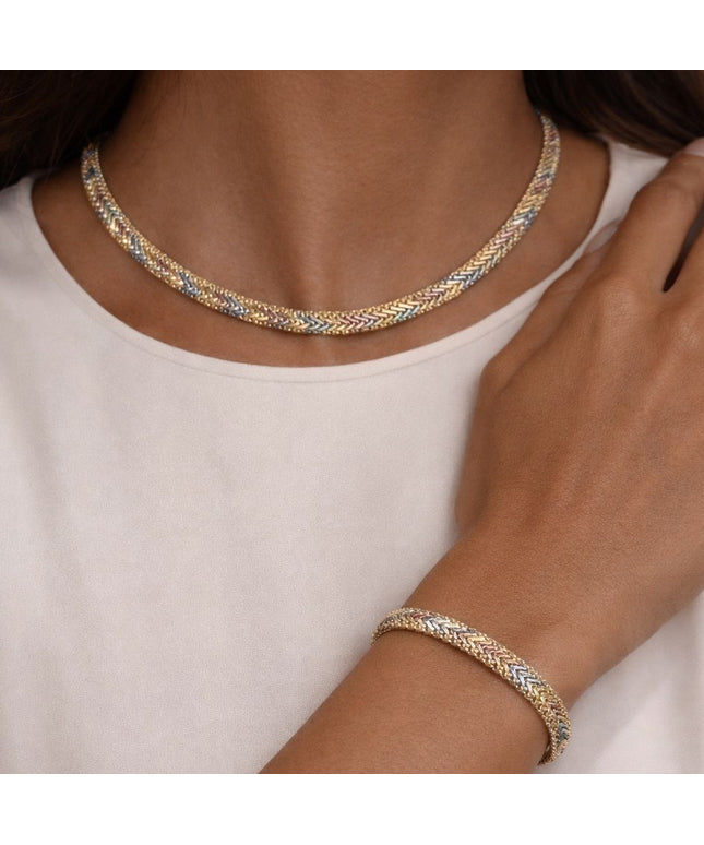 Trendy Tricolor Snake Set