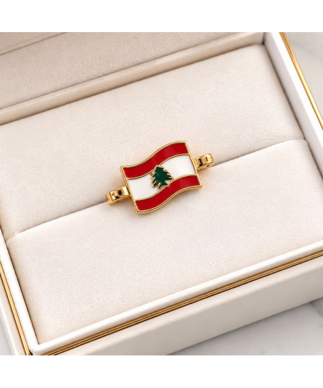 Labanese Flag Apple Watch Pin
