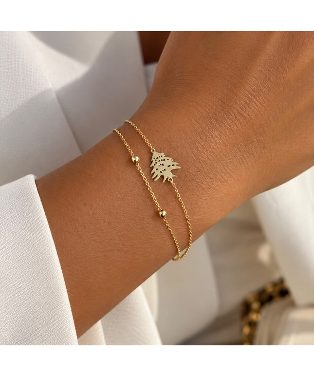 Double Layer Lebanese Bracelet