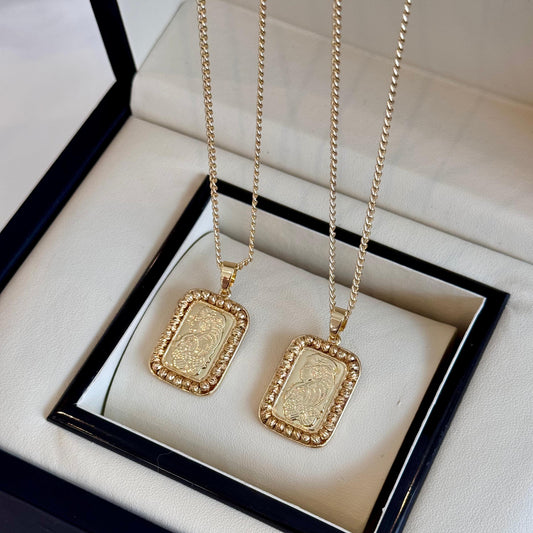 Ounce Necklace With Himo Frame