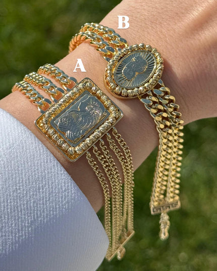 Framed Ounce Bracelet