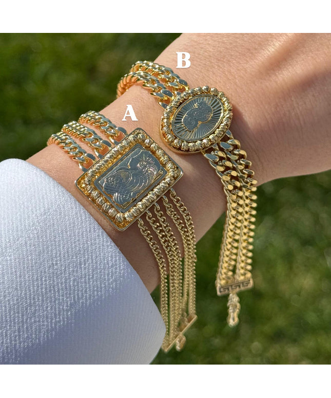 Framed Ounce Bracelet