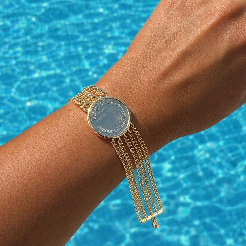 Lira bracelet with multi chains