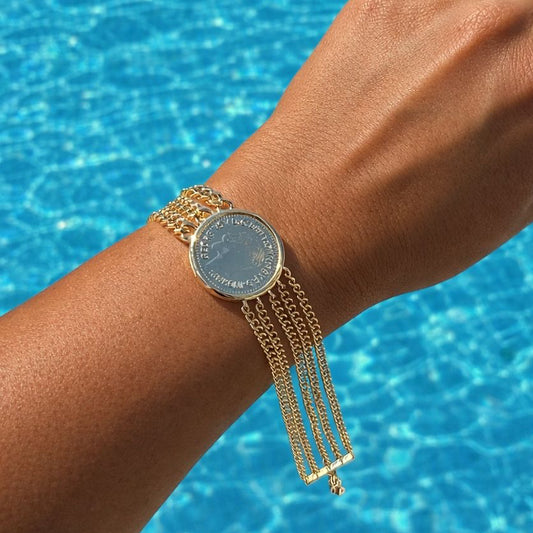 Lira bracelet with multi chains