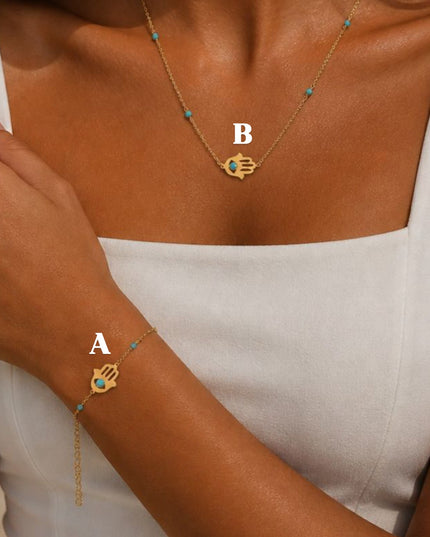 Custom Hamsa Set Made In Lebanon