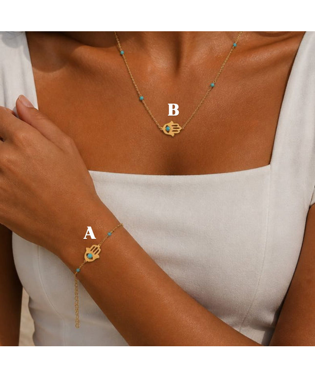 Custom Hamsa Set Made In Lebanon