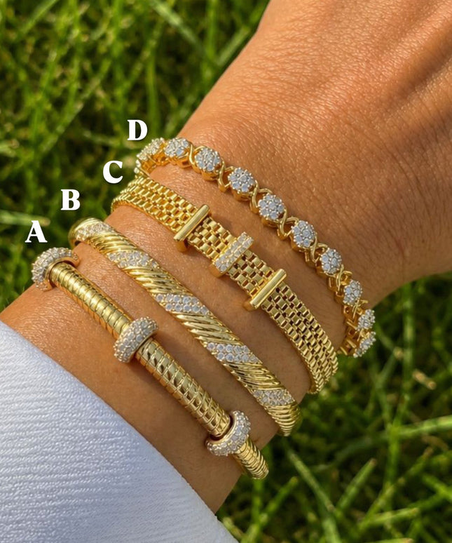 Glam Bracelets Stack
