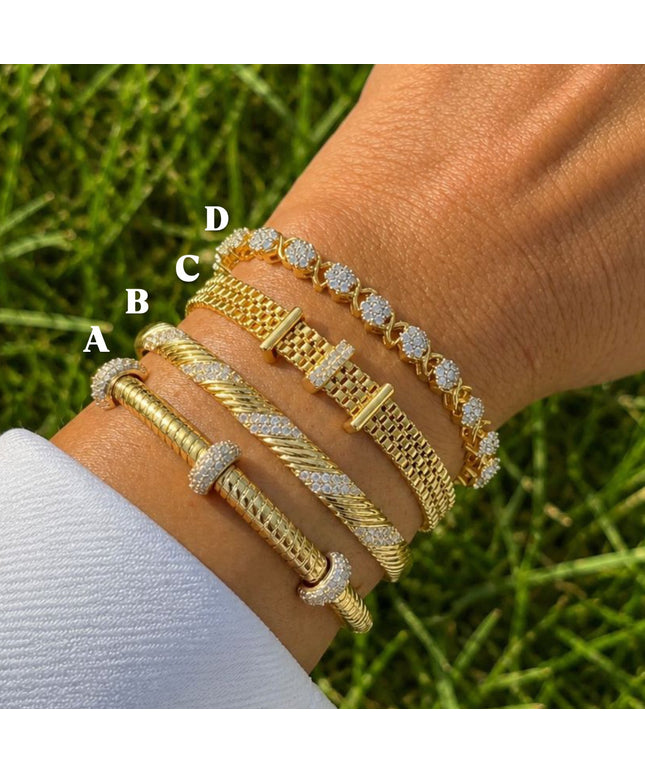 Glam Bracelets Stack