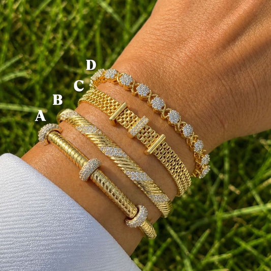 Glam Bracelets Stack