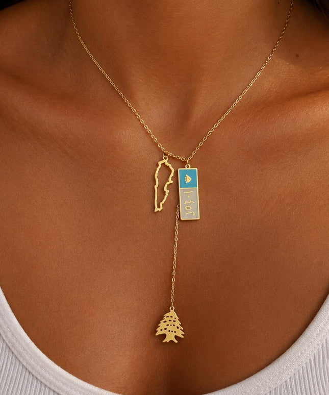 01452km Lebanese Necklace