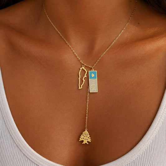 01452km Lebanese Necklace