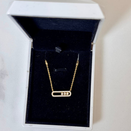 Masa Necklace – Elegant Gold Plated Design