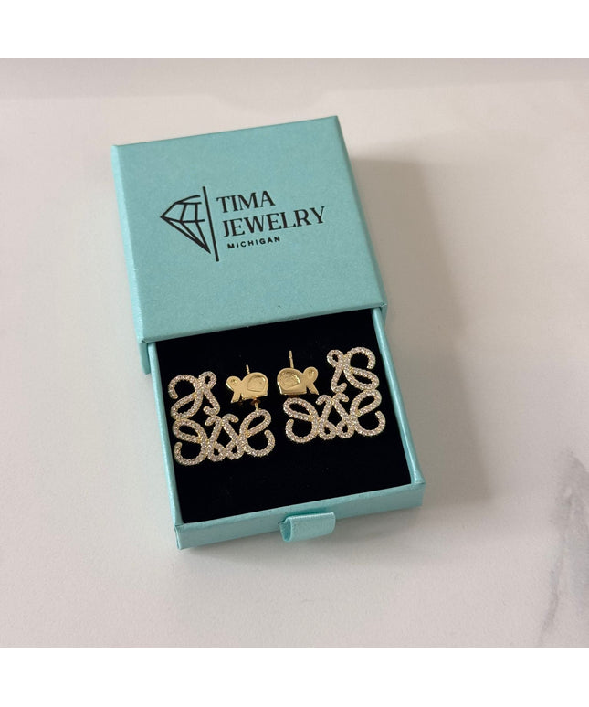 Nada Earrings – Gold Plated Elegant Minimal Style