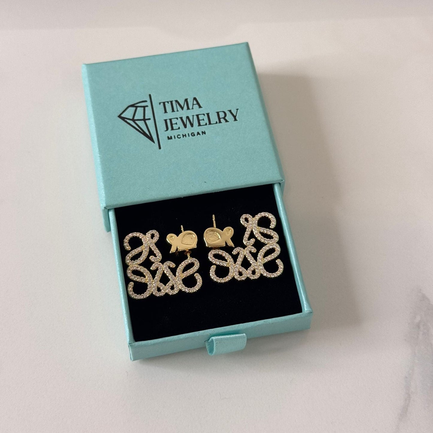 Nada Earrings – Gold Plated Elegant Minimal Style